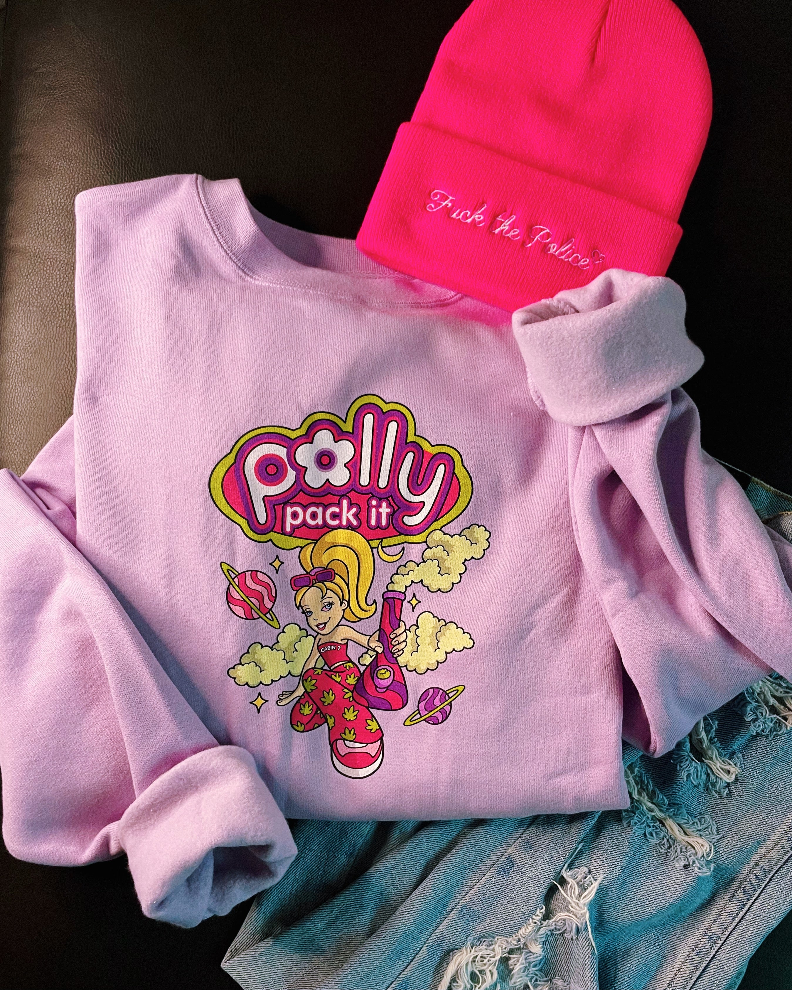 Polly Pack It Sweatshirt