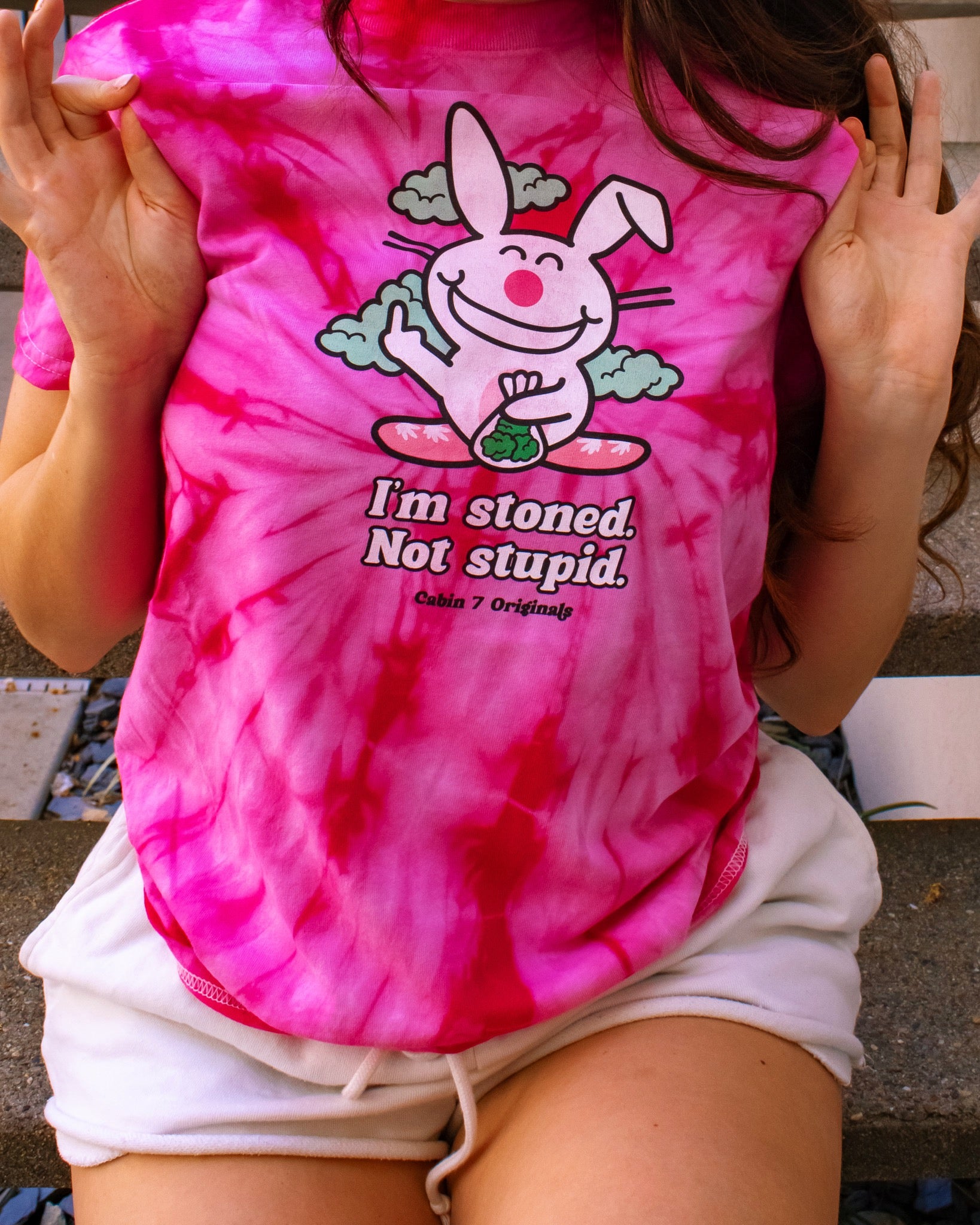 Hippie Bunny Tie Dye T-Shirt