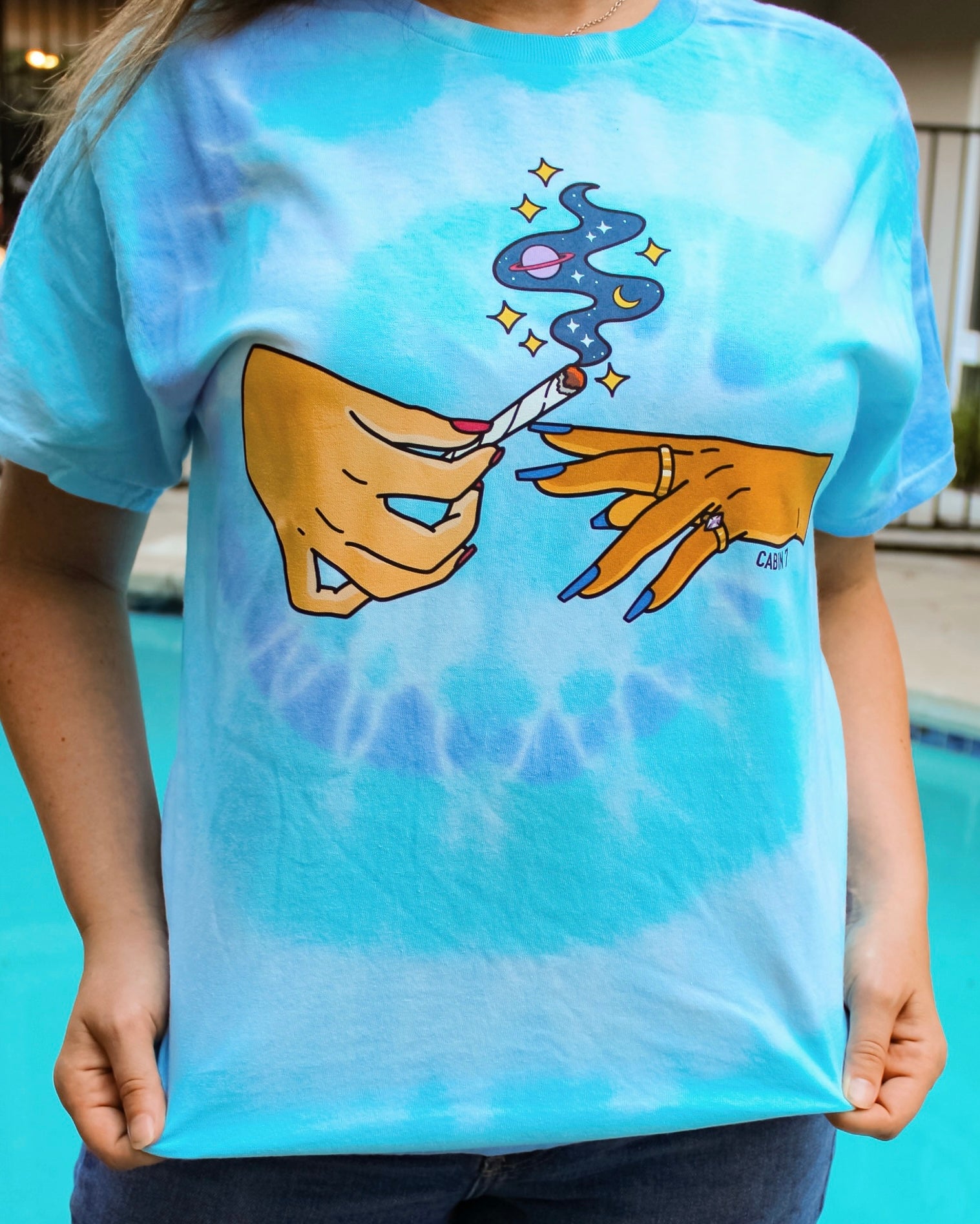 Space Sesh Tie Dye T-Shirt