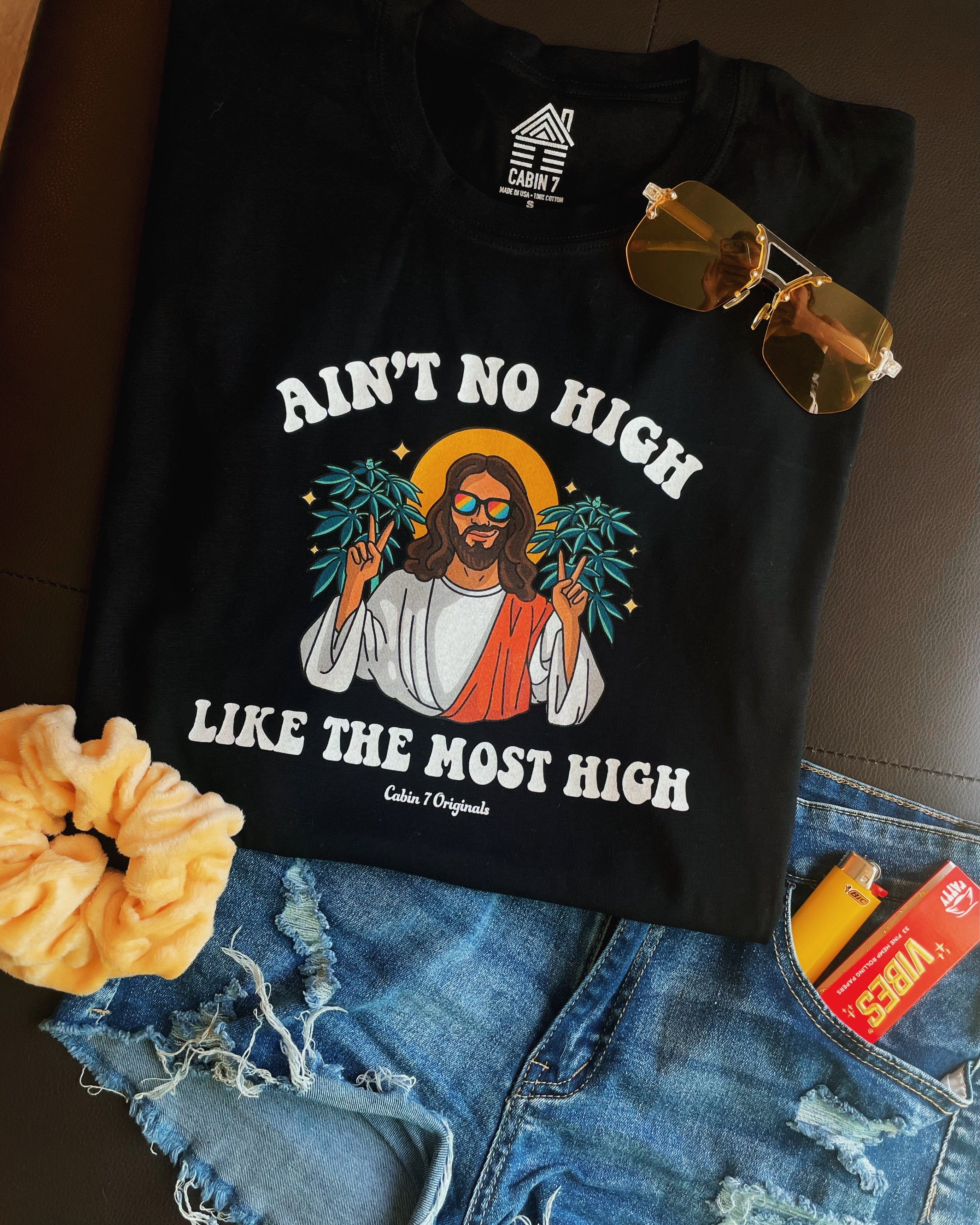The Most High T-Shirt - Black