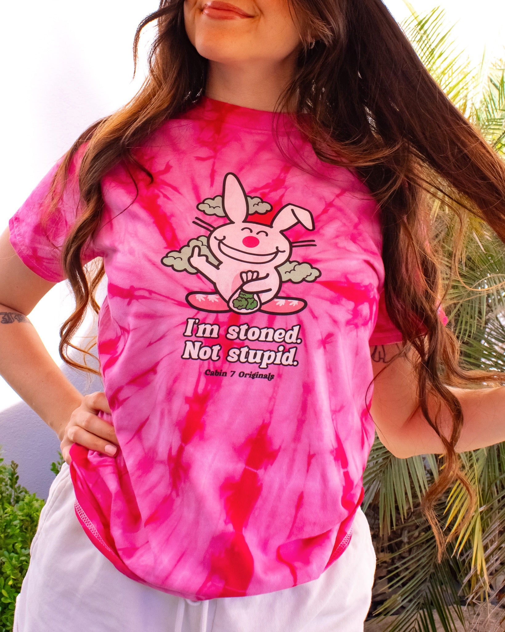 Hippie Bunny Tie Dye T-Shirt