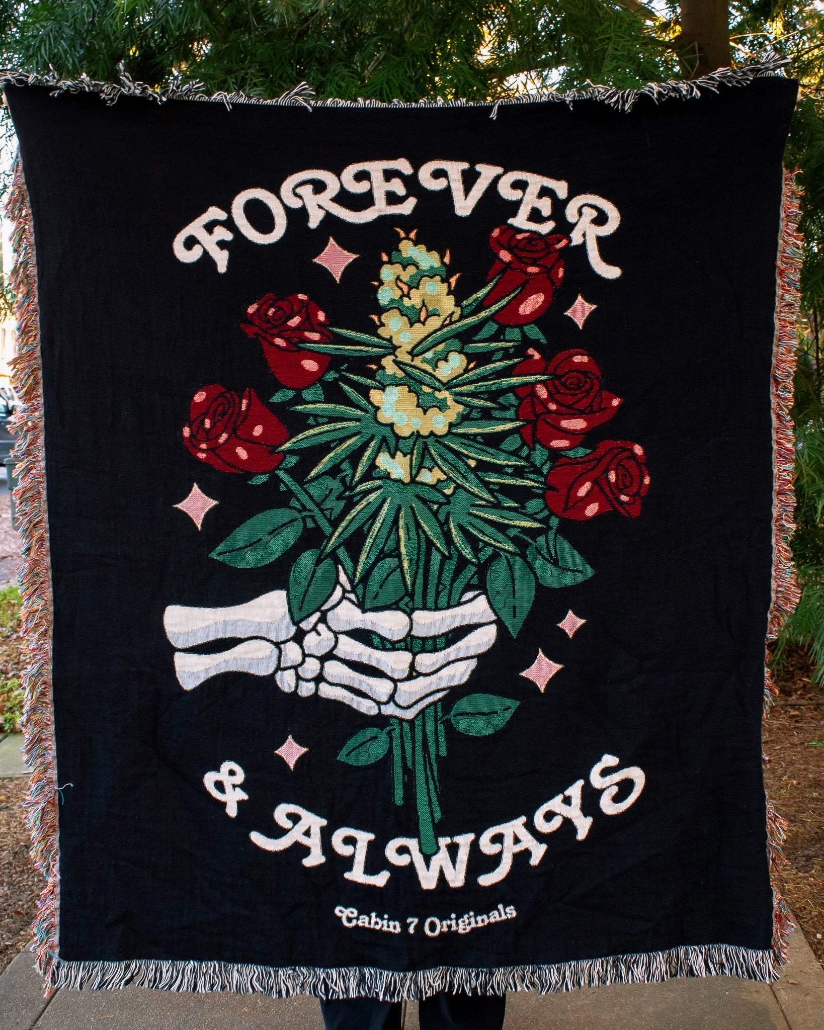Forever & Always Woven Blanket