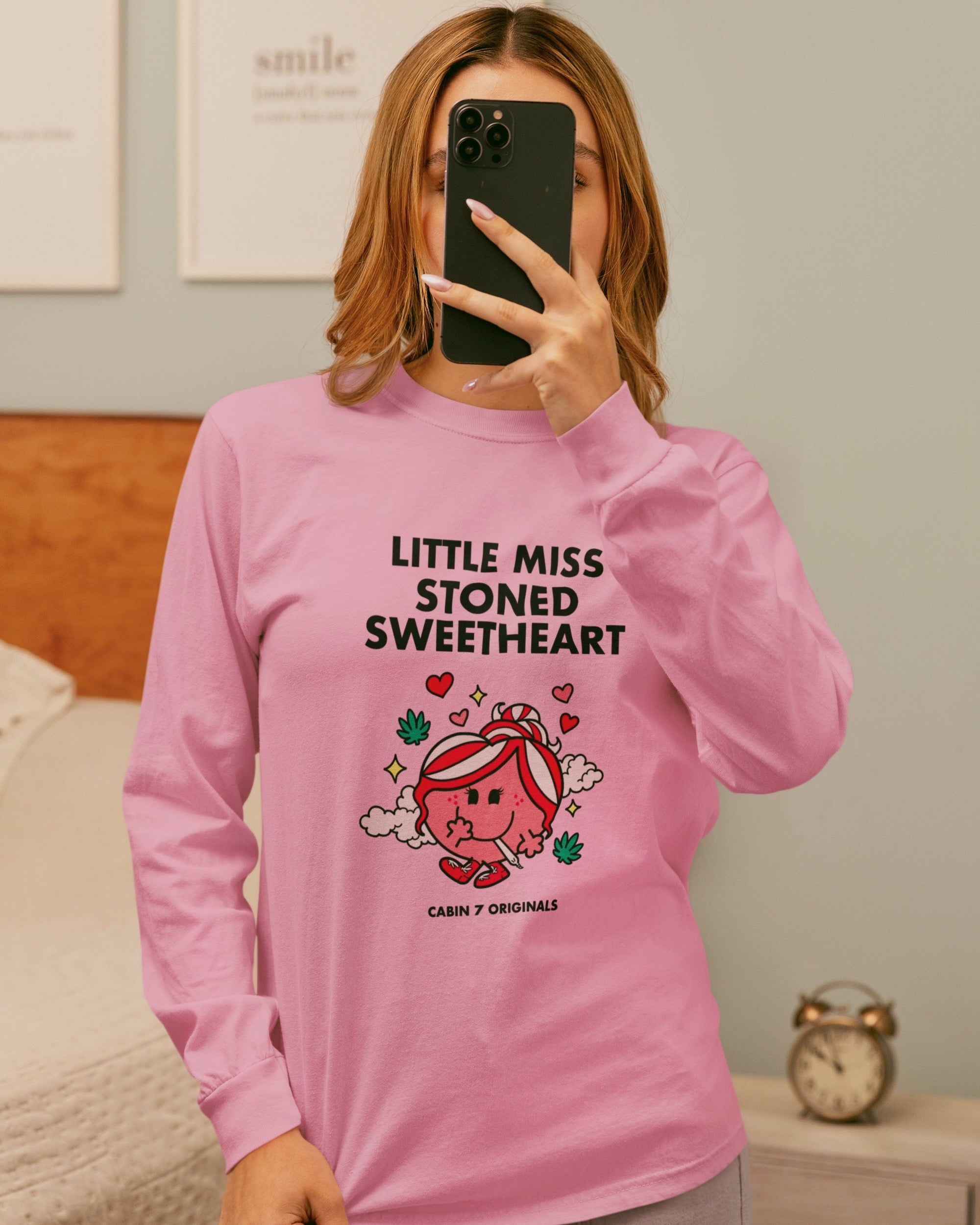 Little Miss Stoned Sweetheart Long Sleeve T-Shirt