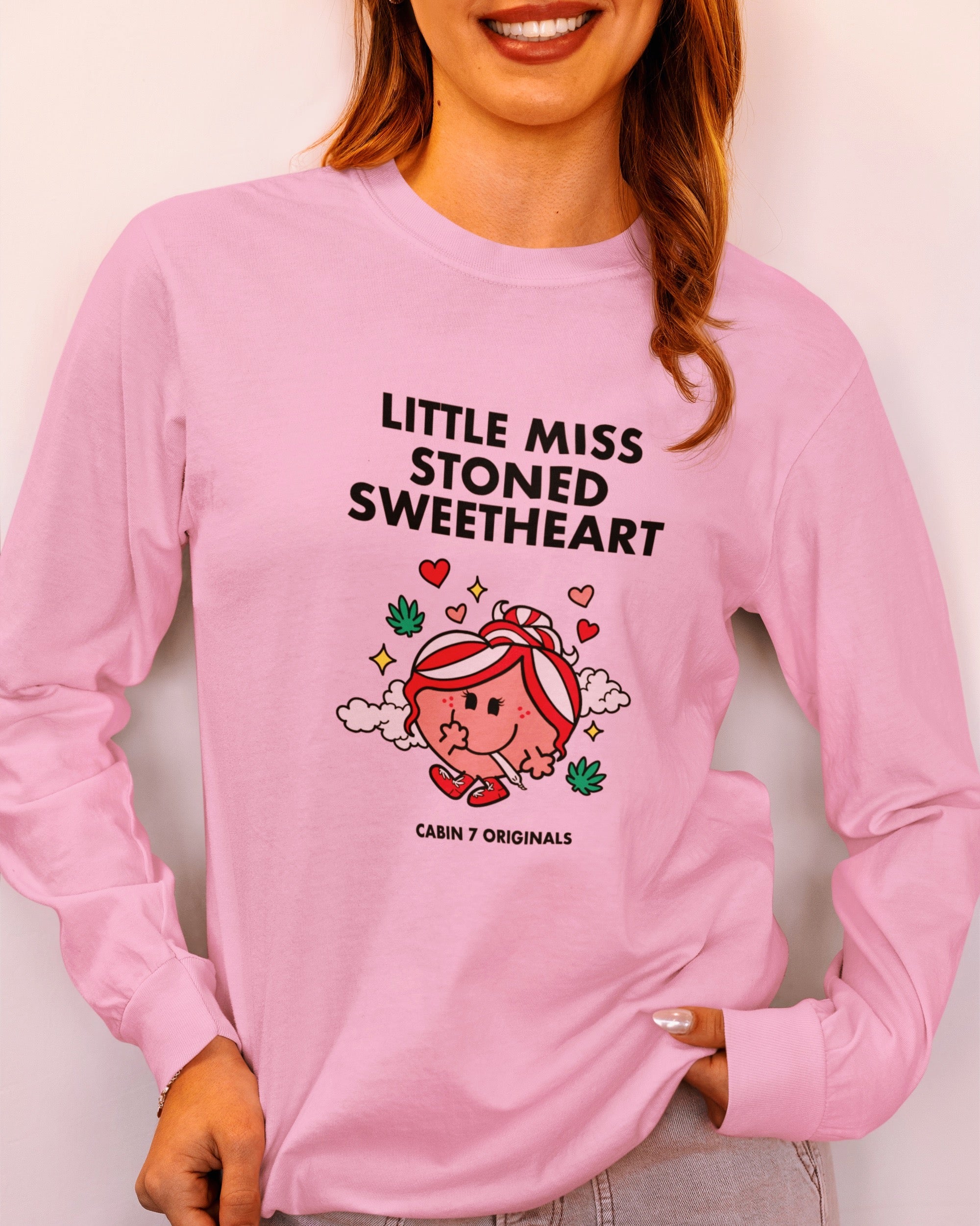 Little Miss Stoned Sweetheart Long Sleeve T-Shirt