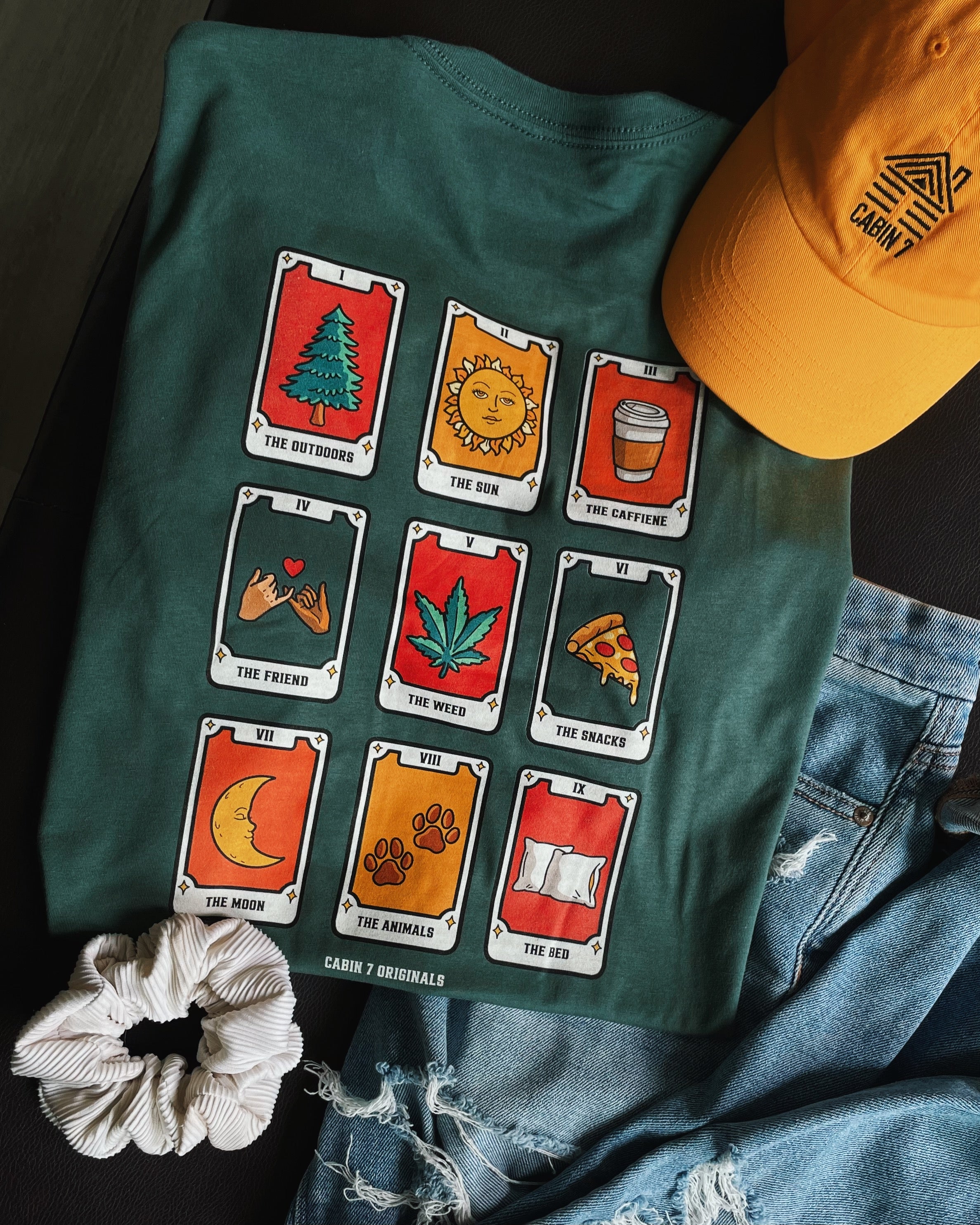 Major Arcannabis Tarot Cards T-Shirt