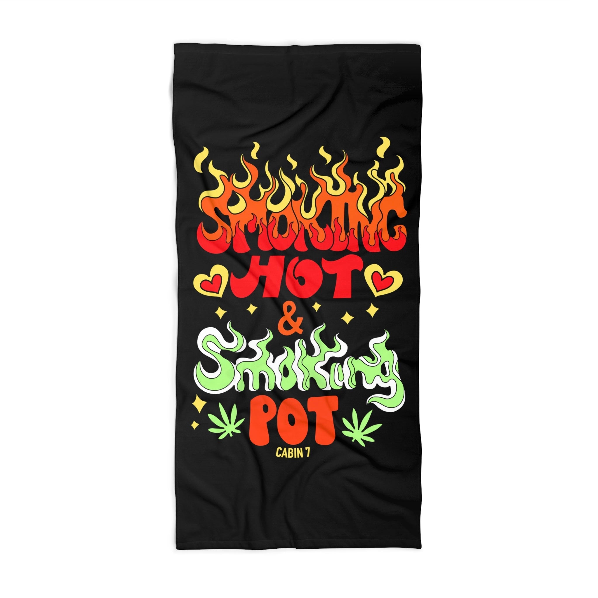 Smoking Hot Beach Towel