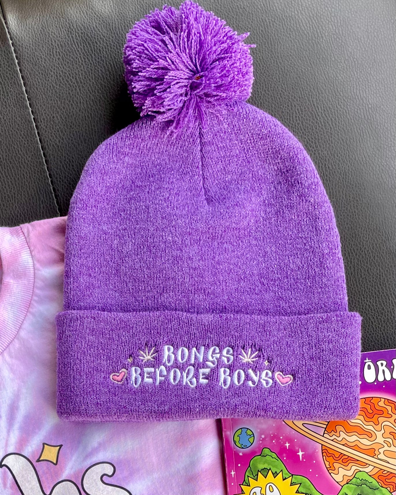 Bongs Before Boys Beanie