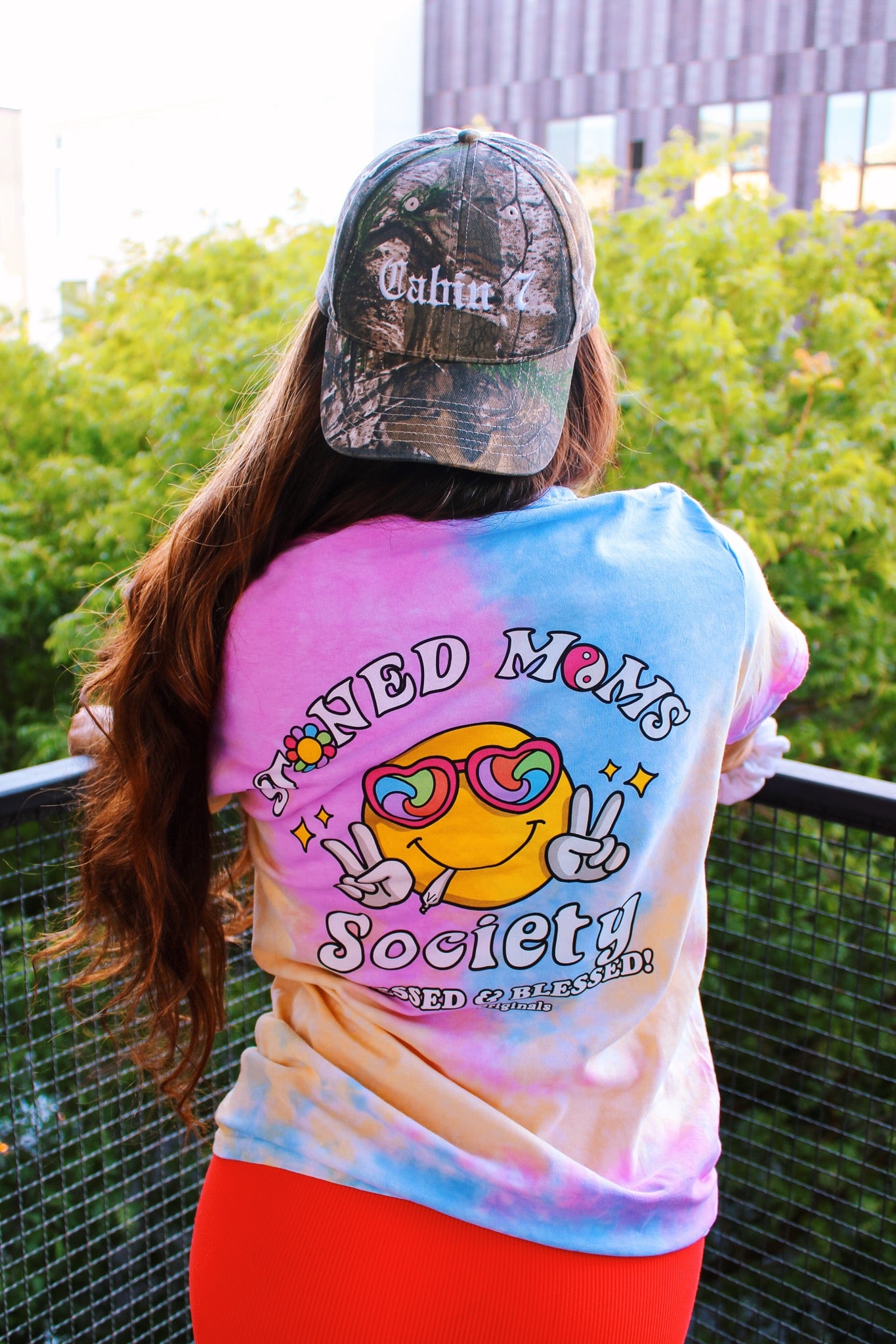 Stoned Moms Society Tie Dye T-Shirt