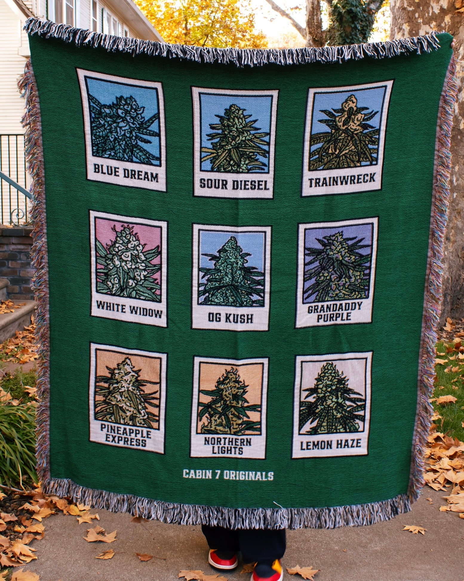 Nugshots Woven Blanket