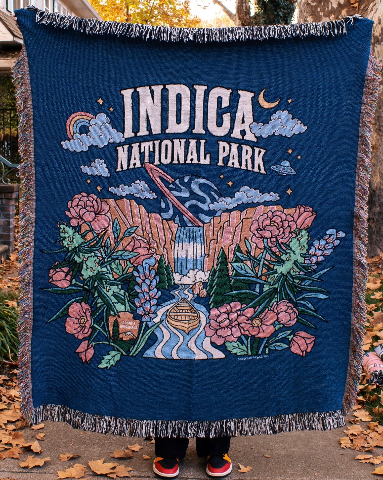 Indica National Park Woven Blanket