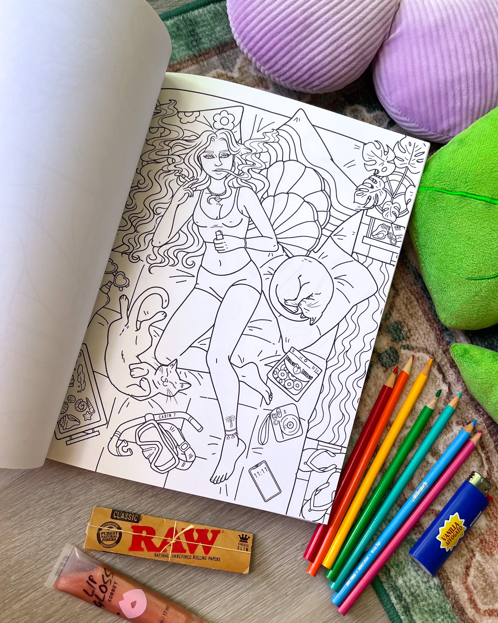 Cabin 7 Coloring Book - 3rd Edition