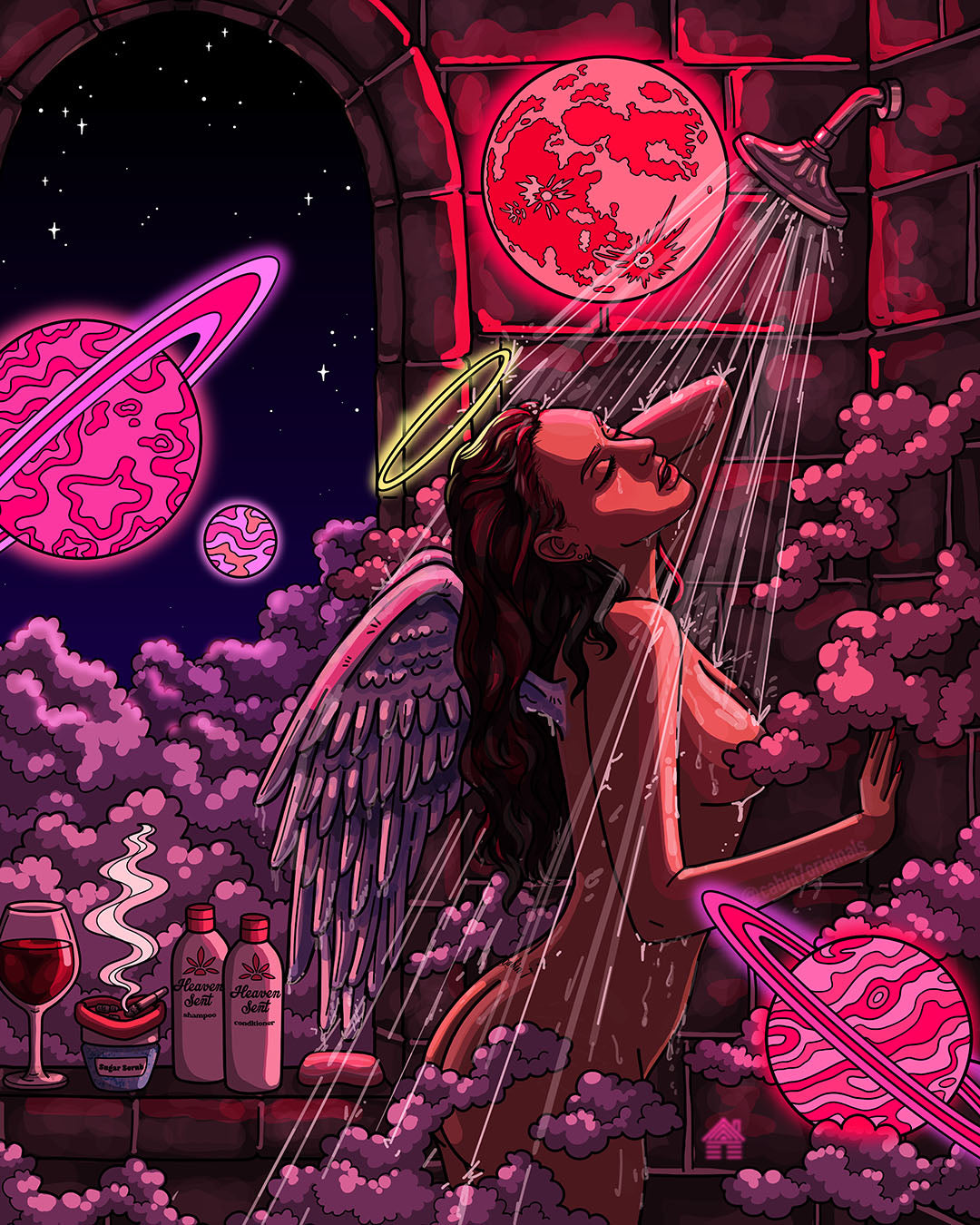 "Heaven Sent" Poster Print