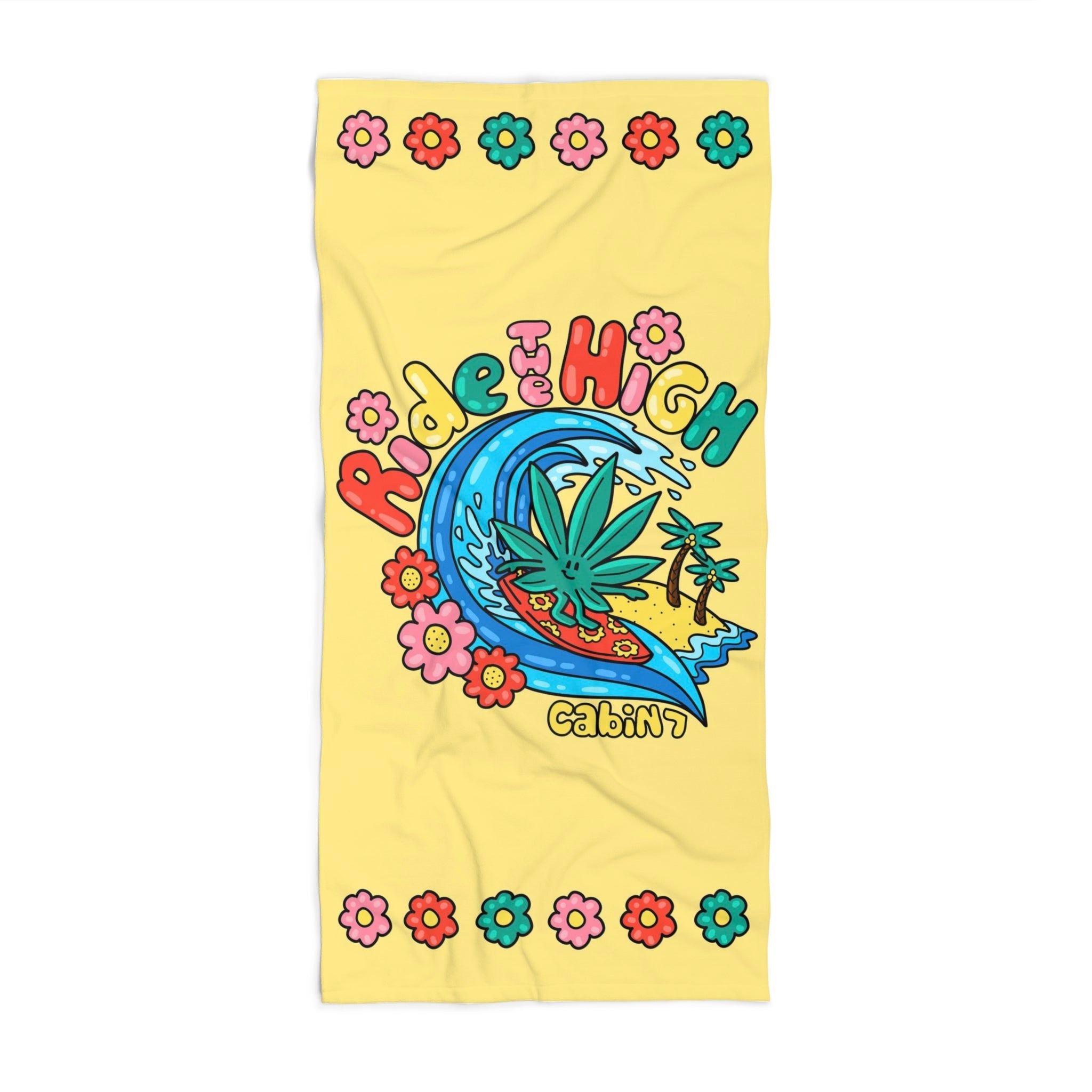 Ride The High Beach Towel