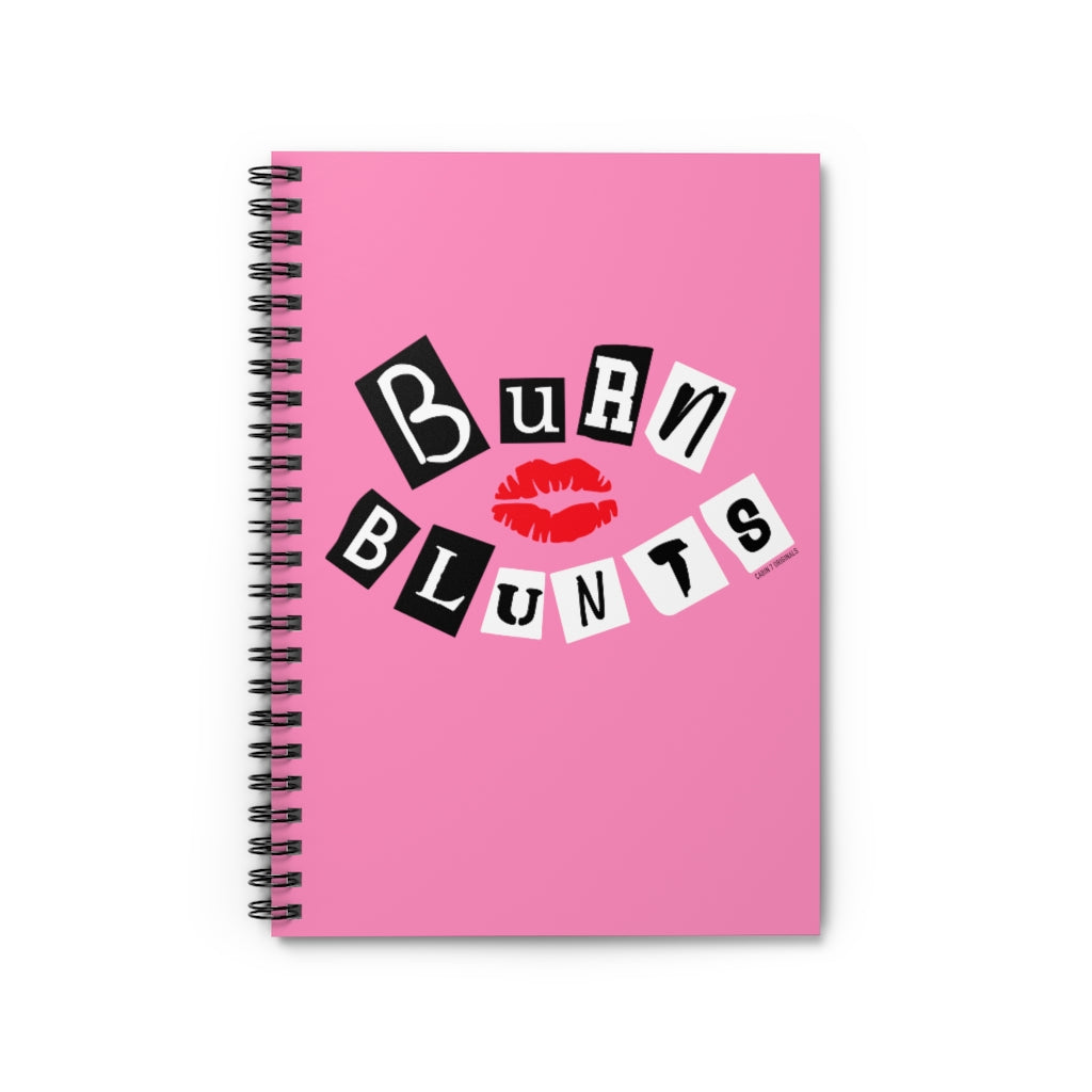 Burn Blunts Spiral Notebook