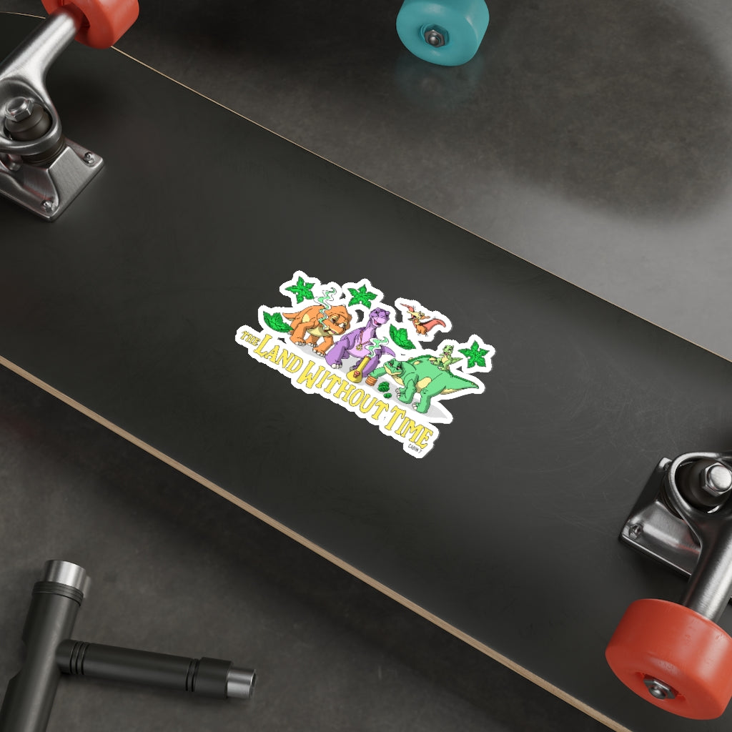 Land Without Time Sticker
