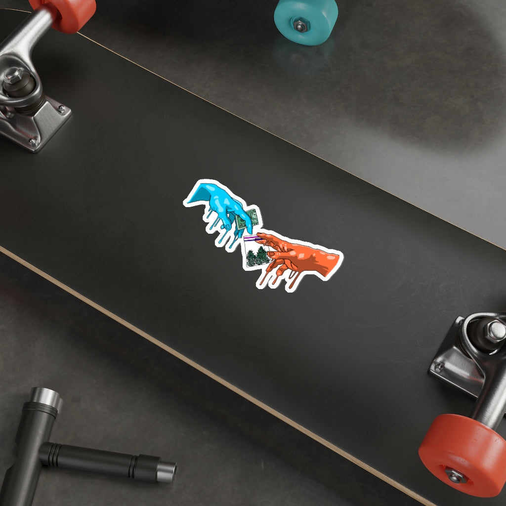 Michelangelo's Mary Sticker