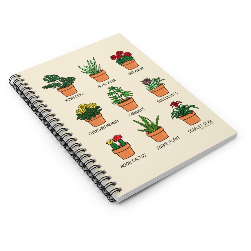 Pot Head Spiral Notebook
