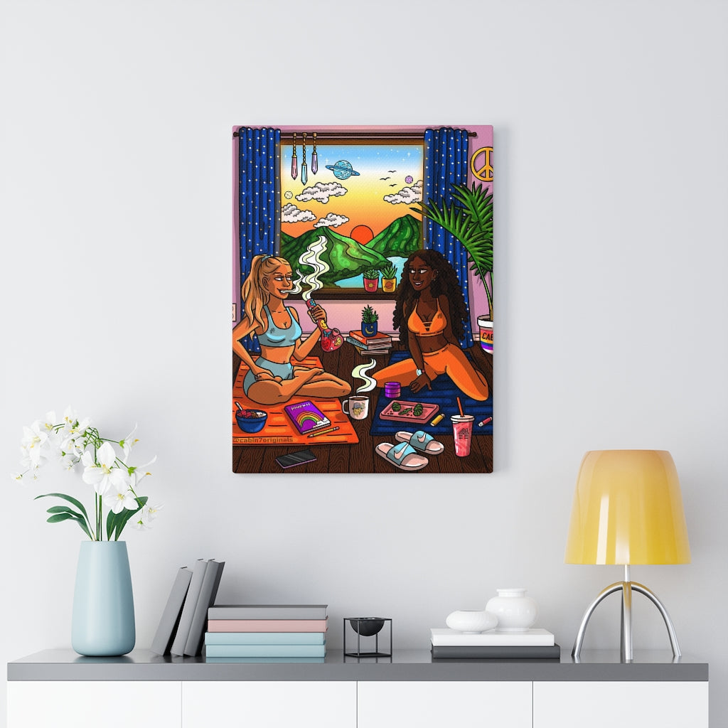 "Sunrise Sesh" Canvas Print