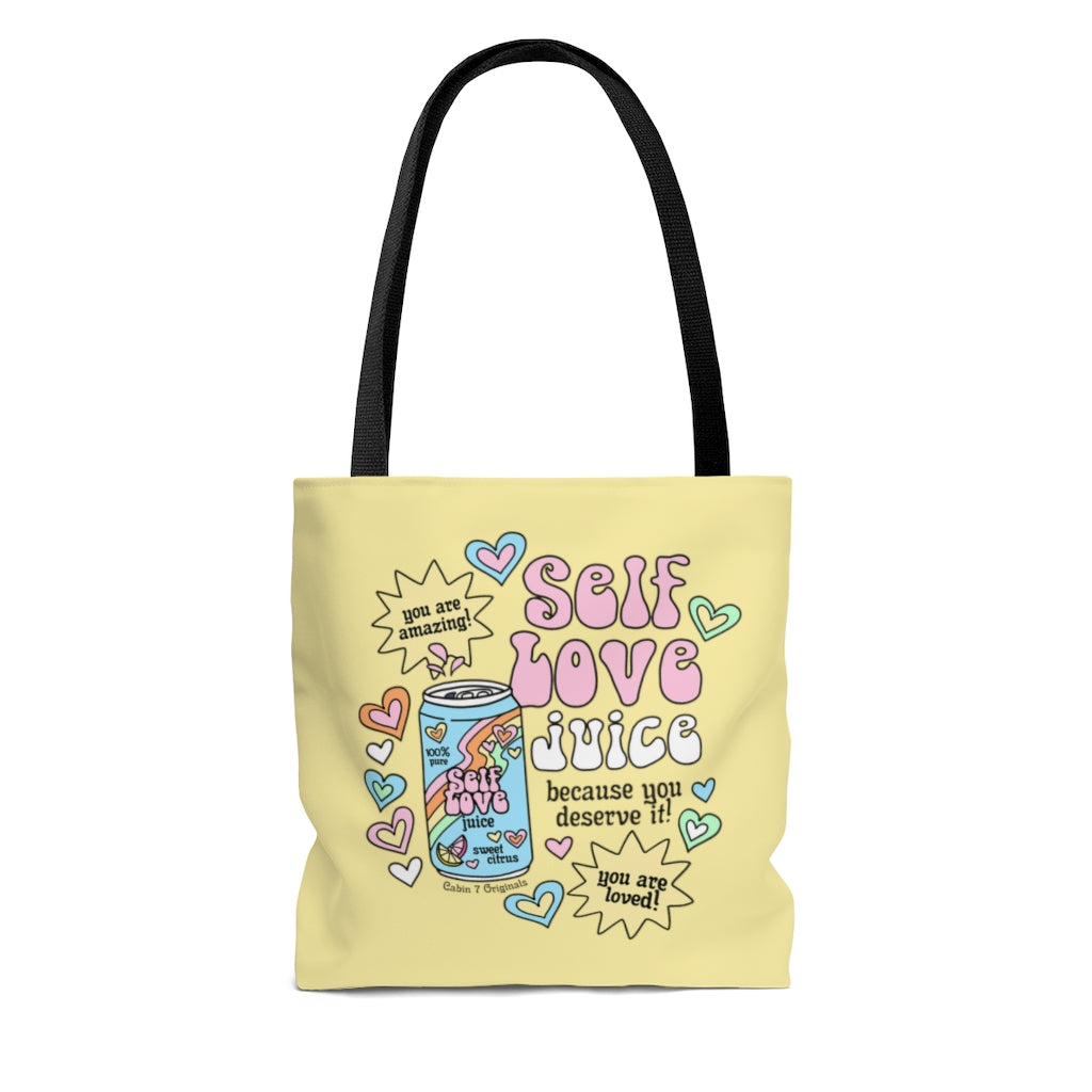 Self Love Juice Tote Bag