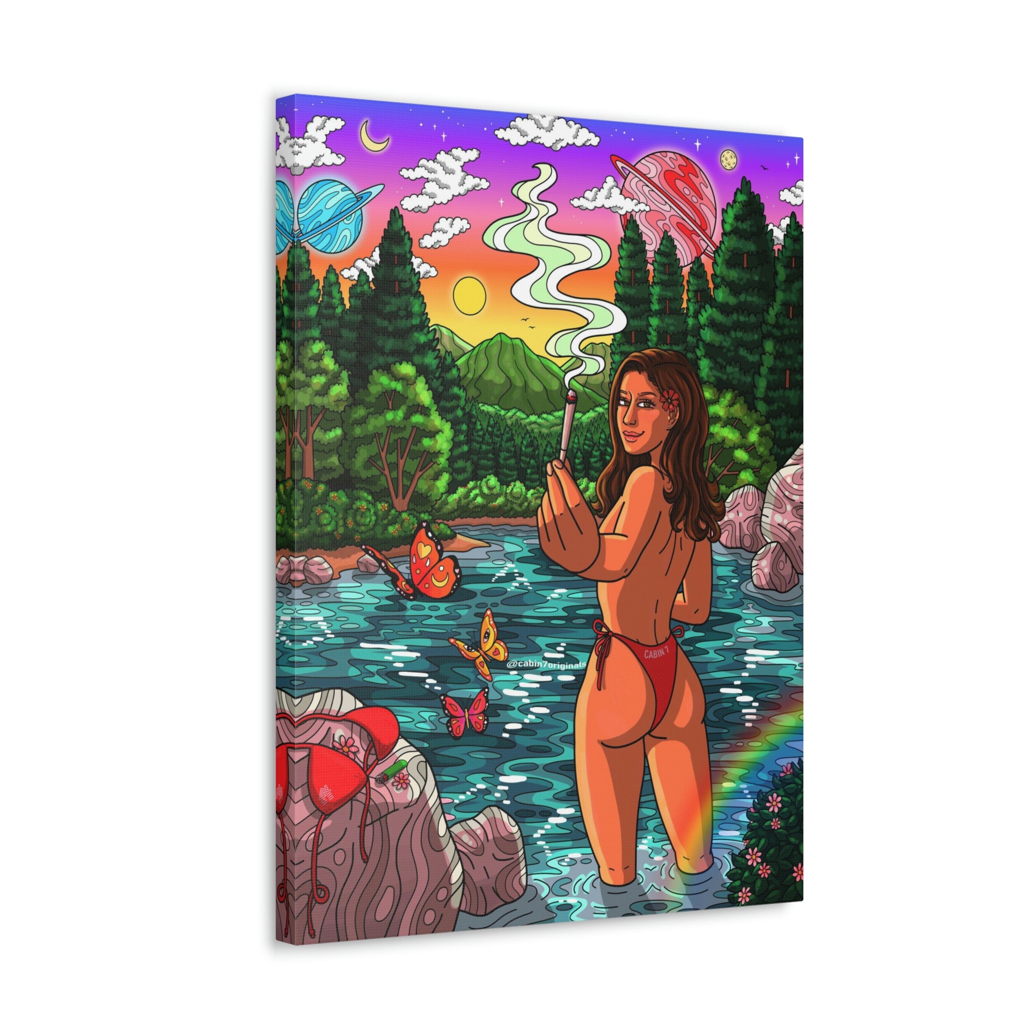 "Sunset Sherbet" Canvas Print