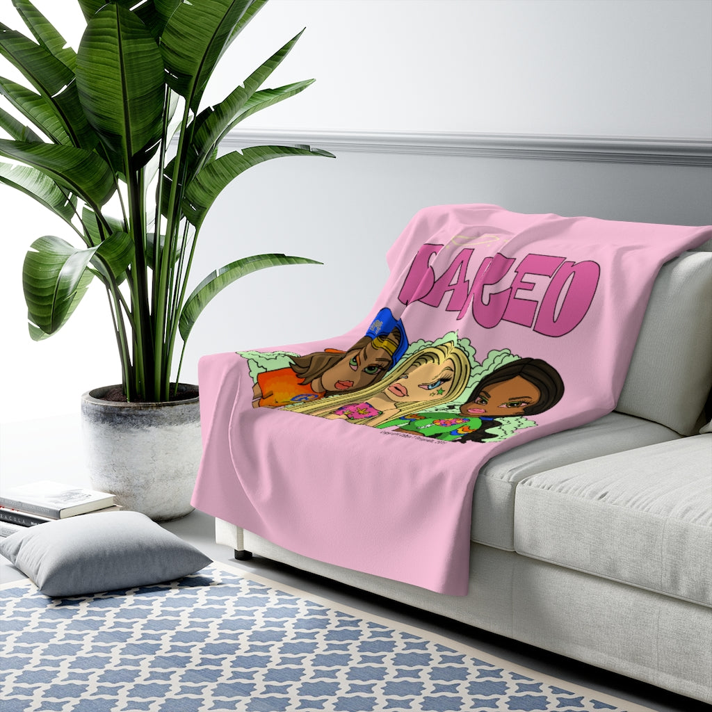 "Baked Babes" Sherpa Fleece Blanket