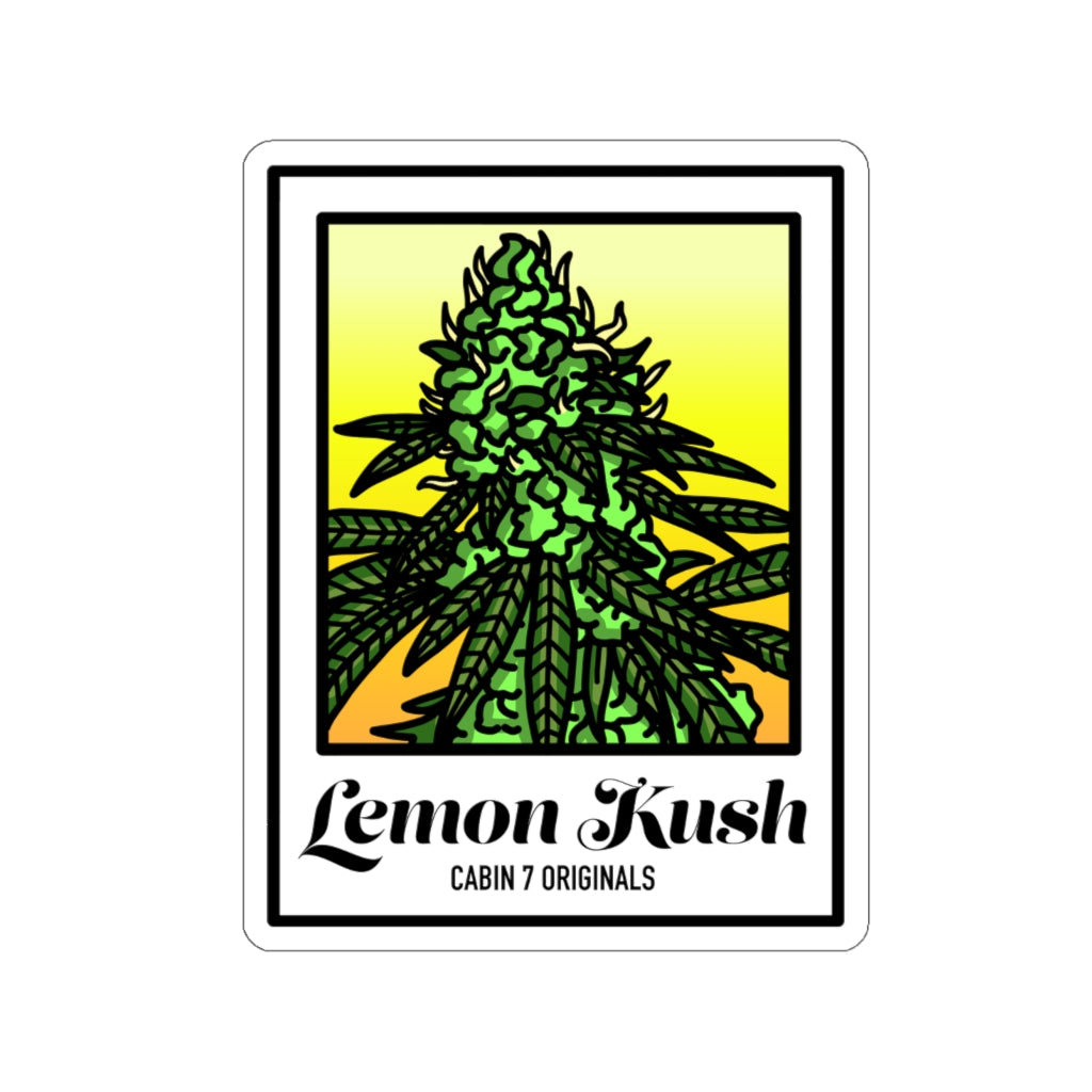 Lemon Kush Sticker