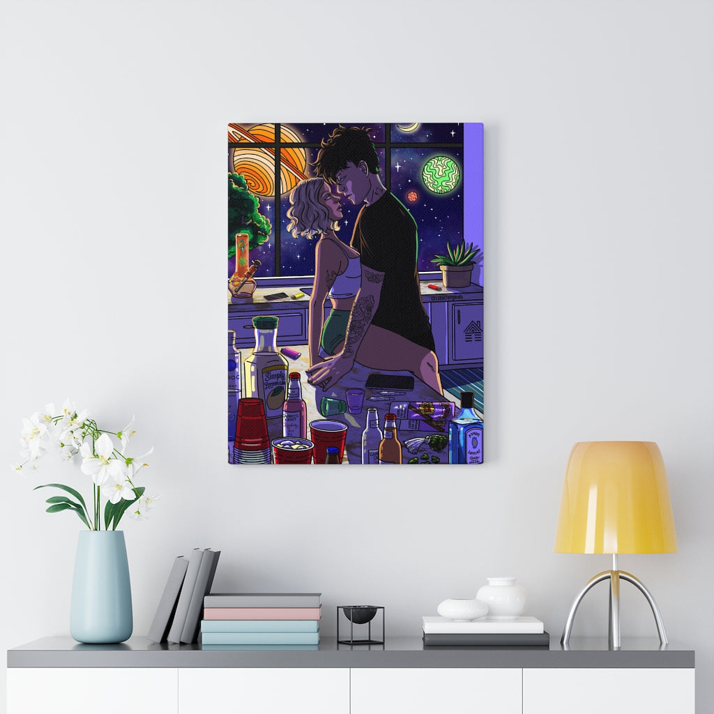 "Afterparty" Canvas Print