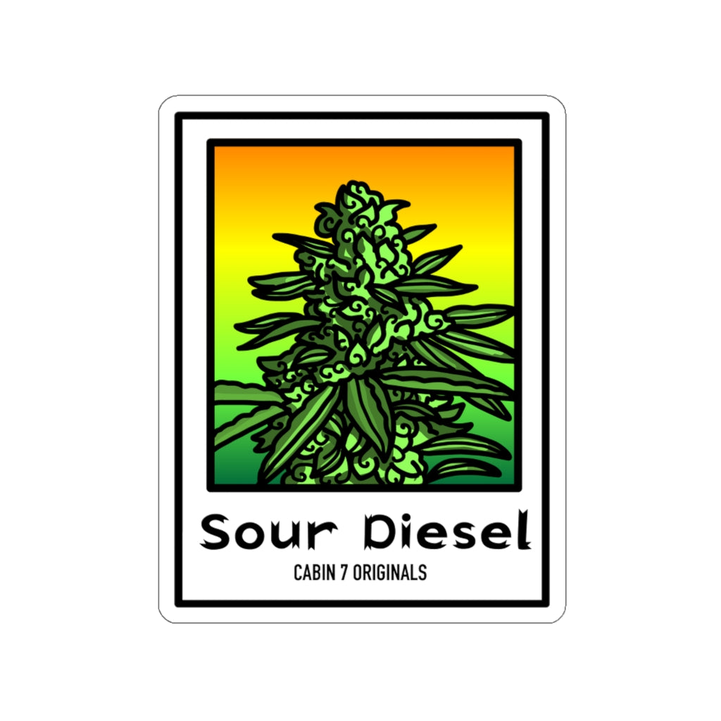 Sour Diesel Sticker