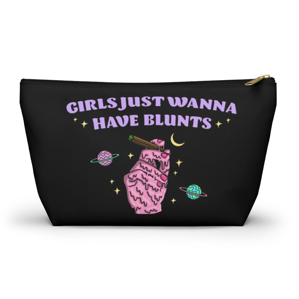 "Girls Just Wanna" Zipper Pouch