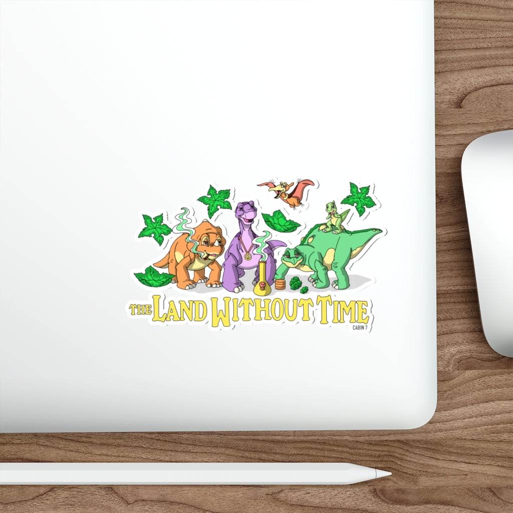 Land Without Time Sticker