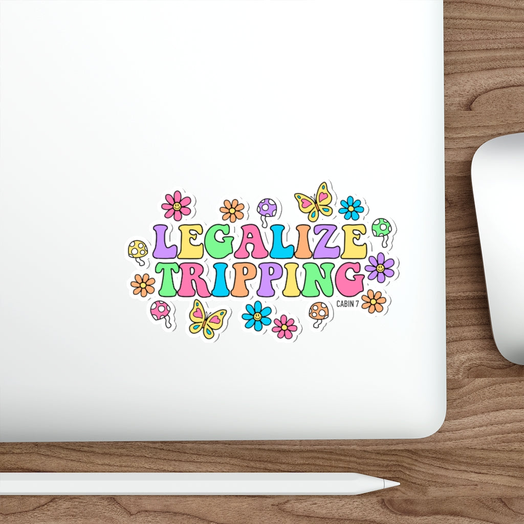 Legalize Tripping Sticker
