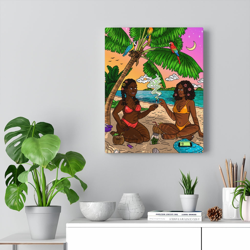 "Caribbean" Canvas Print