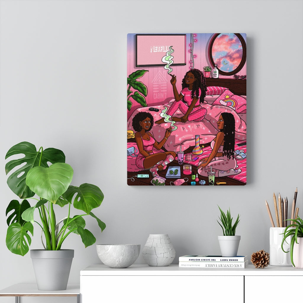 "Strawberry Candy" Canvas Print