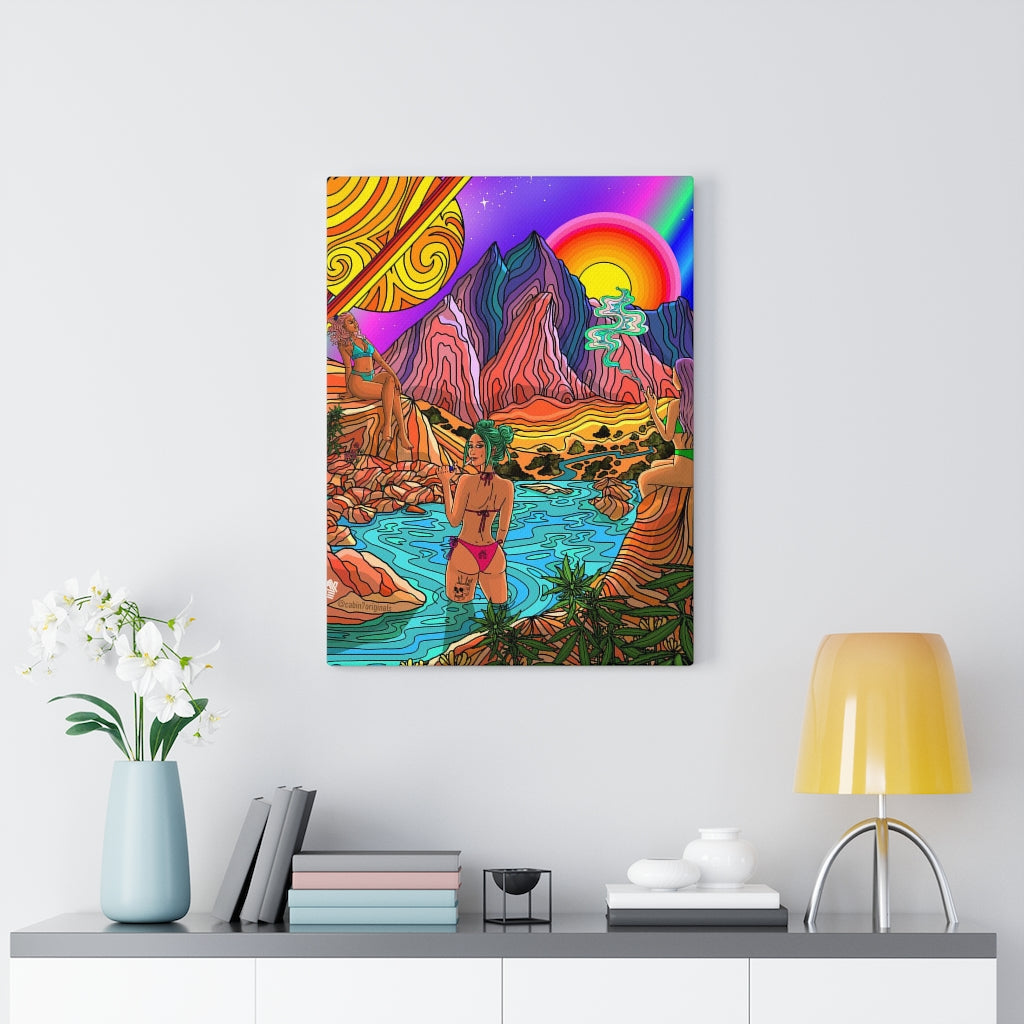 "Paradise Canyon" Canvas Print