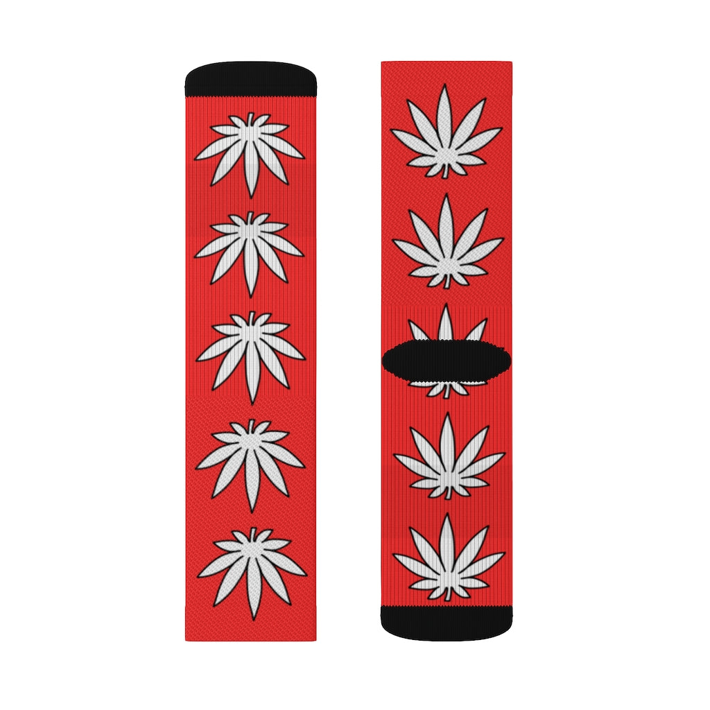 Lil' Leafy Socks - Rose