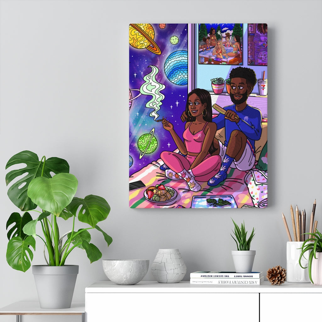 "Quality Time" Canvas Print