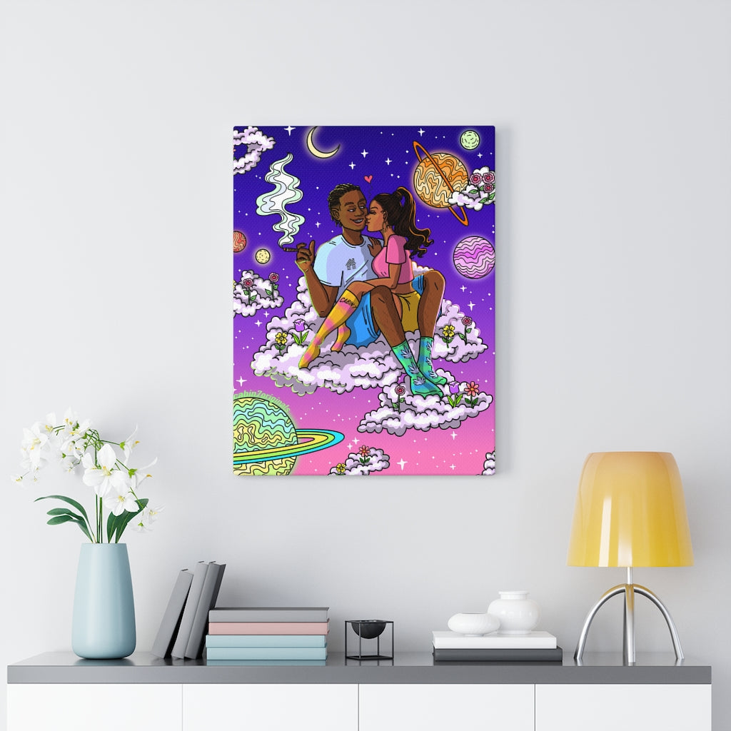"In The Clouds" Canvas Print
