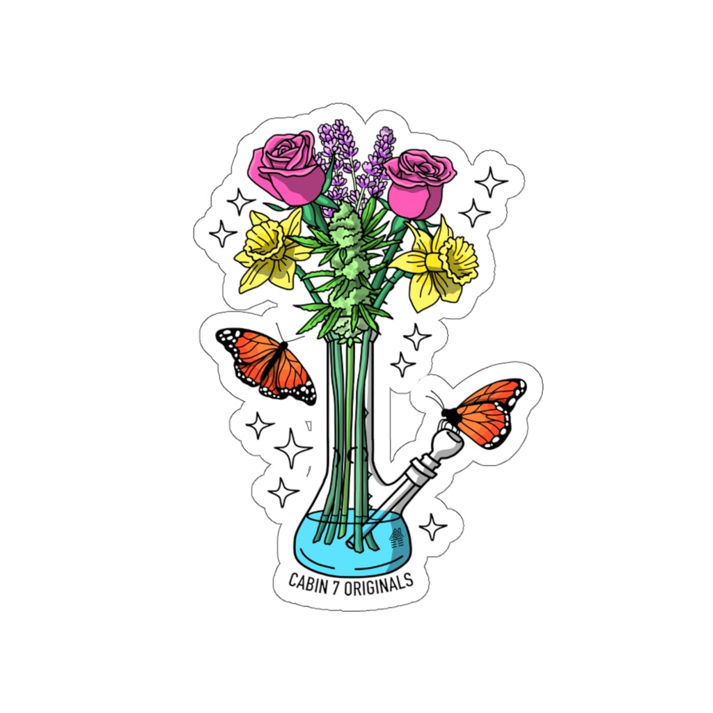 Bong Bouquet Sticker