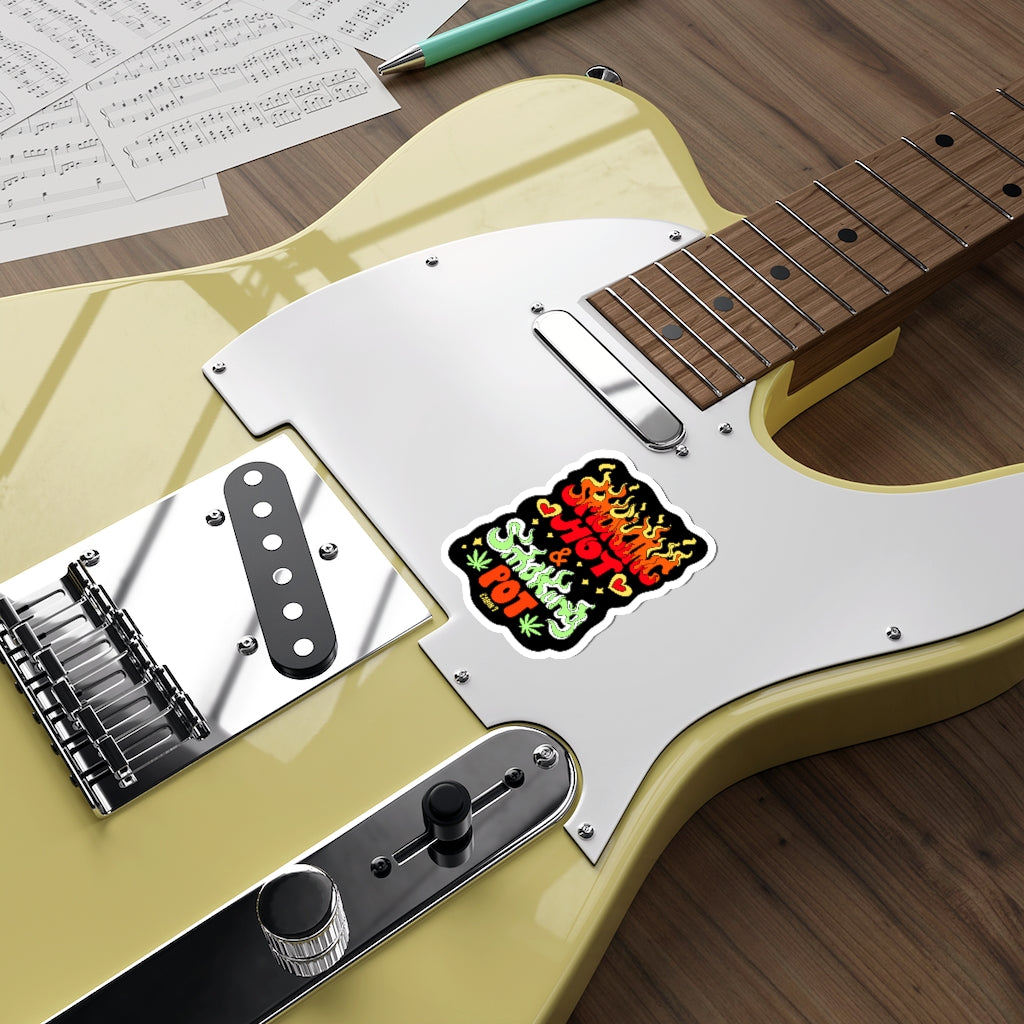 Smoking Hot Sticker