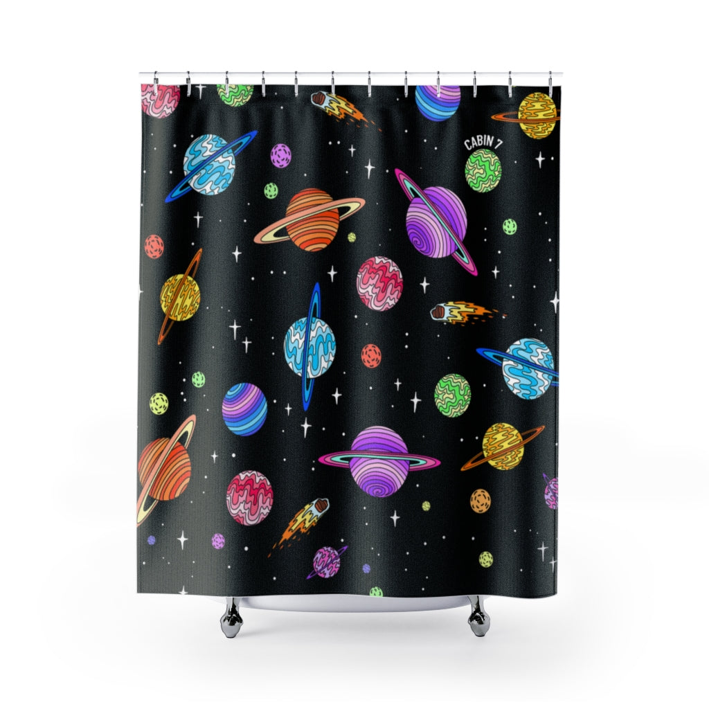 Starry Sky Shower Curtain