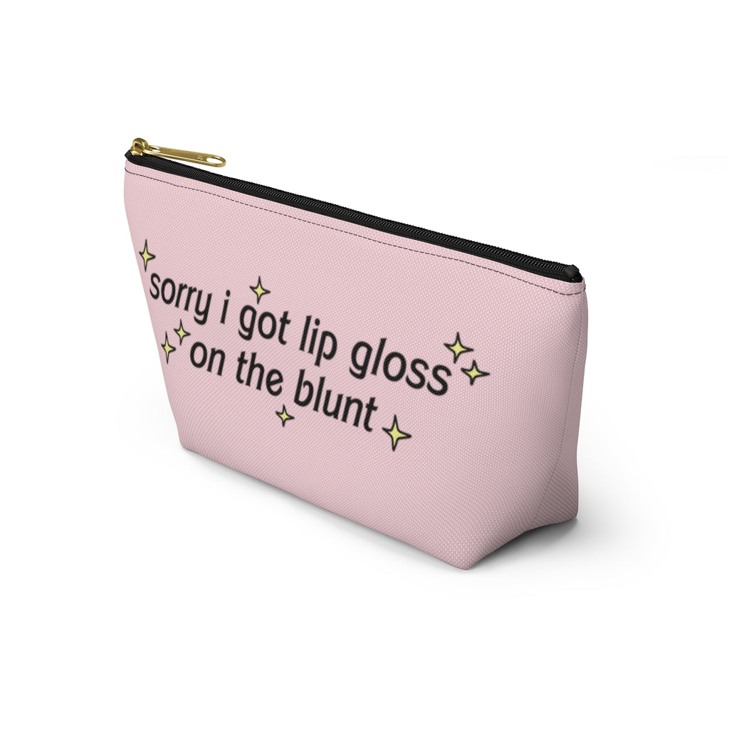 Lip Gloss On The Blunt Zipper Pouch