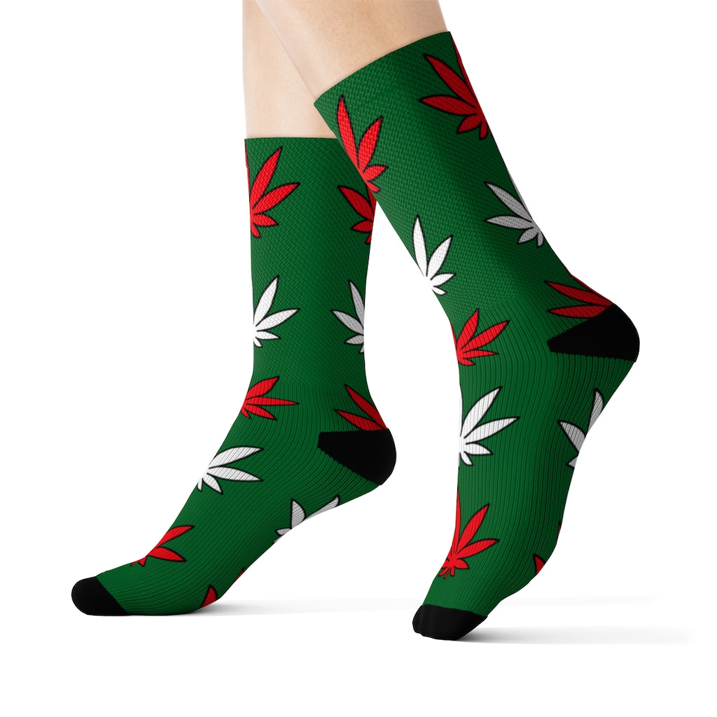 Lil' Leafy Socks - December