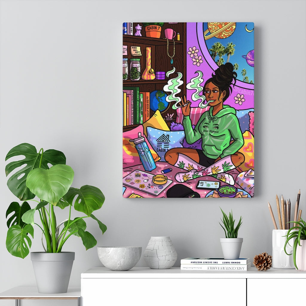 "Daydreaming" Canvas Print