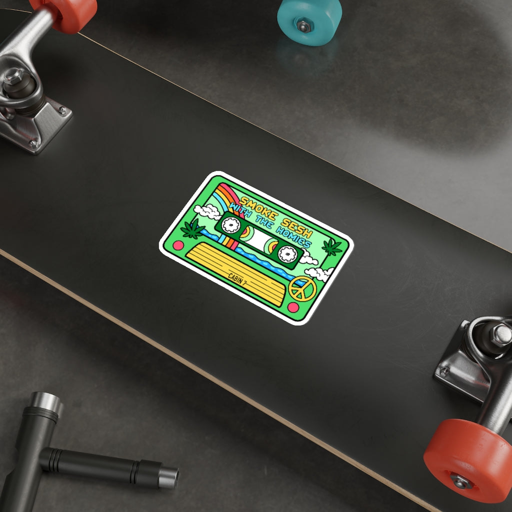 Smoke Sesh Mixtape Sticker