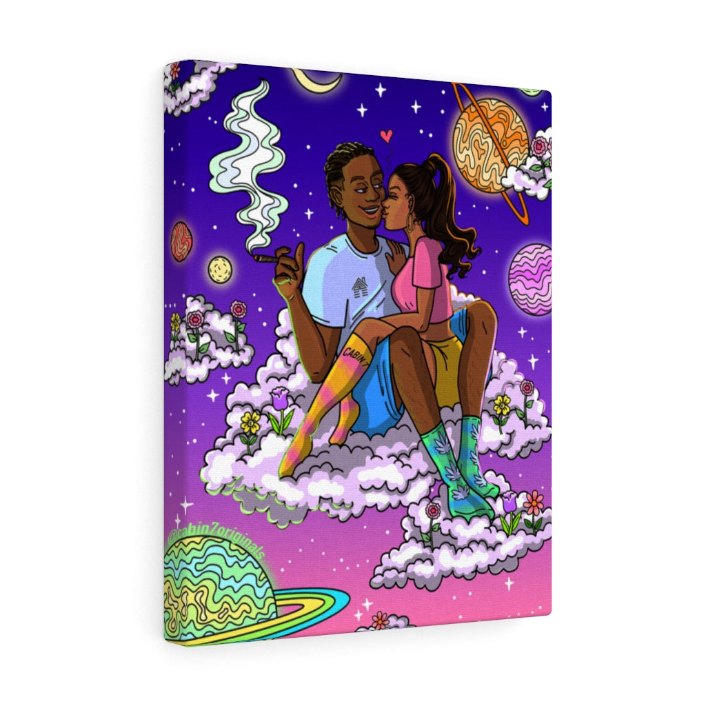 "In The Clouds" Canvas Print