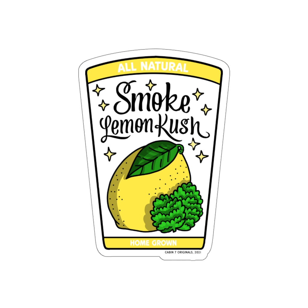 Lemon Kush Sticker