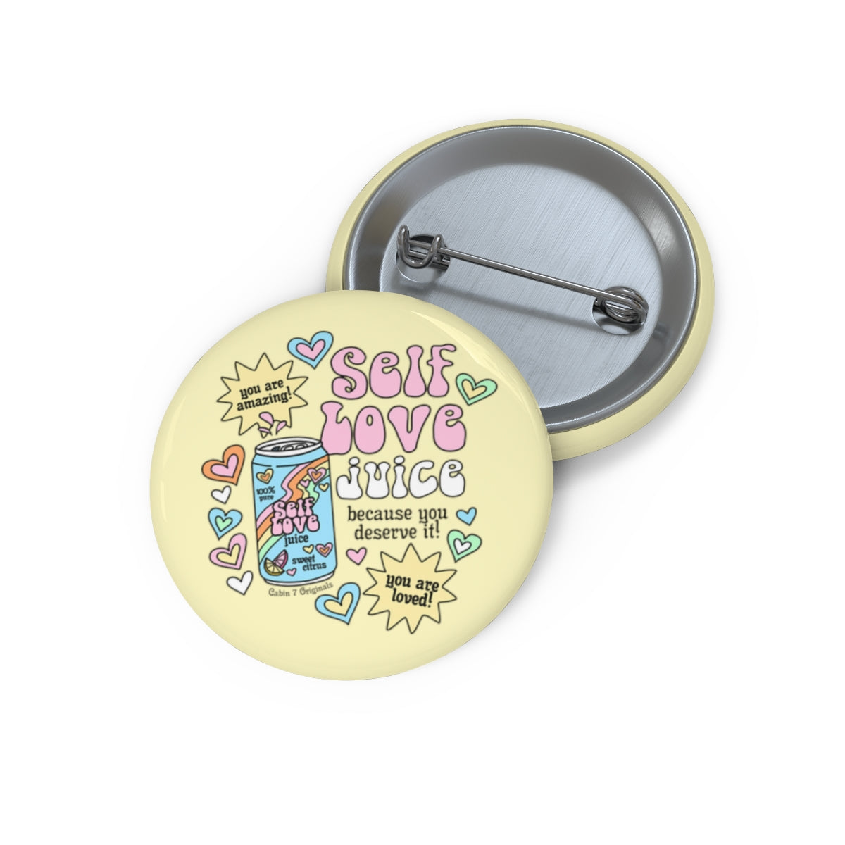 Self Love Juice Pin