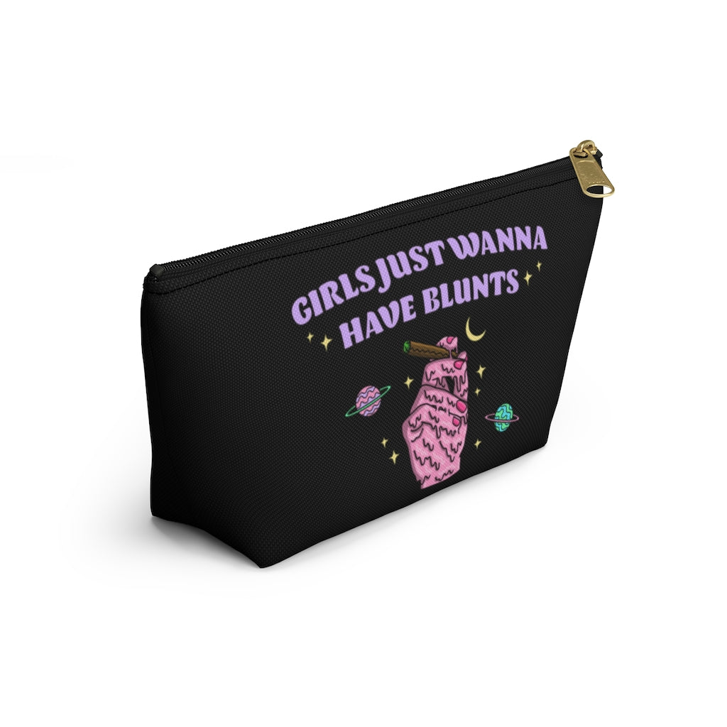 "Girls Just Wanna" Zipper Pouch