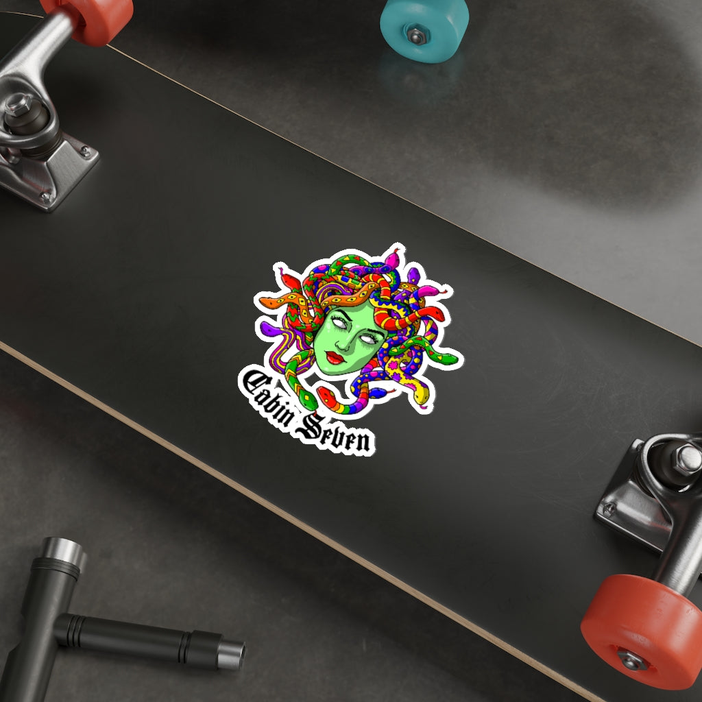 Psychedelic Medusa Sticker