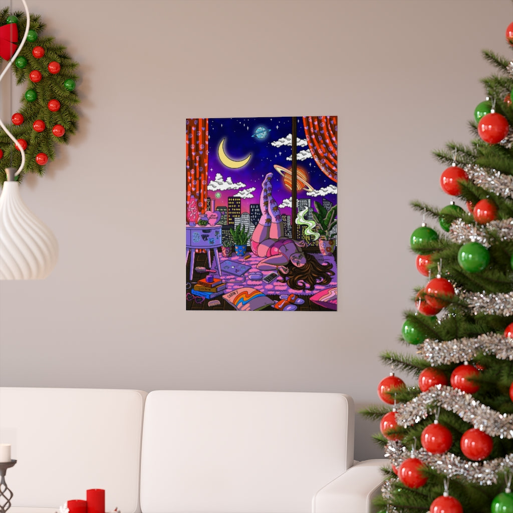 "Girl Lemme Tell You" Poster Print